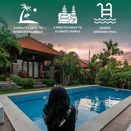 Apartamento Kubu Nyang Nyang Uluwatu By Bukit Vista Exterior foto